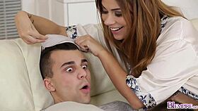 Perfect threesome with anal and blowjob 🔥