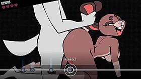 Beat banger features boss gameplay in cartoon style.