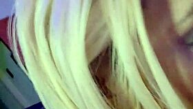 gorgeous tgirl sucks cock passionately