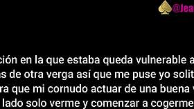 hairy guy fucks me as his slut in front of cuckold