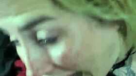 Blonde Cant Stop Sucking Black Cock Deepthroat!