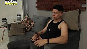 Stepfather Teaches Stepson To Fuck Deliciously Featuring Blowjob And Anal