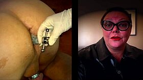 Dominatrix Mistress April runs a tough show at the GROSSENHAIN INTERROGATION PRISON!