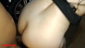 Watch this teen couple fuck the Uber driver on the street?