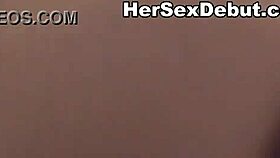 That tattooed brunette teen gets her tight pierced cunt fucked hard in the bathroom