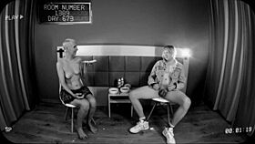 what crazy farting enema experiment with milk happens in room 1389 on day 673?