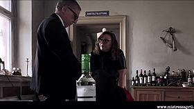 Dominatrix Mistress April runs a tough show at the GROSSENHAIN INTERROGATION PRISON!