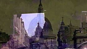 Vintage granny fanny in retro style