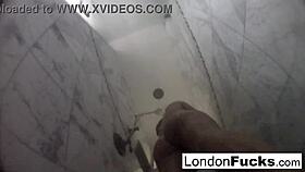 London Keyes, the asian babe, gets wet while masturbating