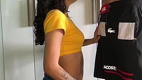 super sloppy blowjob from hot brazilian babe