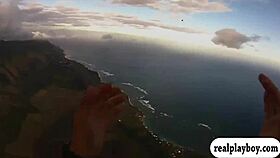 Badass babes conquer sky diving and boar hunting adventures