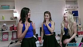 jessica rex paige owens emma starletto in shaved pussy group fun