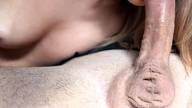 Intensely Sucking Hard Cock in Reality Amateur Cum Scene