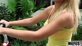 tucker starr gets her pucker fucked hard with strapon in femdom scene