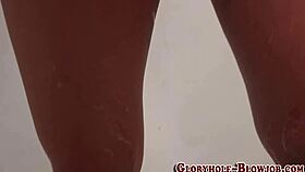 teen 18+ sucks and gets assfucked by monster black cock for facial