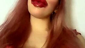 Goddess in glasses gives jerk off instructions for financial domination fetish.