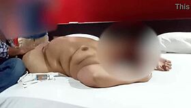 discovering unforgettable massage sensations in front of him, feeling so intimate and new.