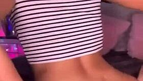 hot teen 18+ shakes big ass and tits on webcam 😍🍑