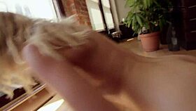 Watch this petite yoga babe tremble in orgasm.