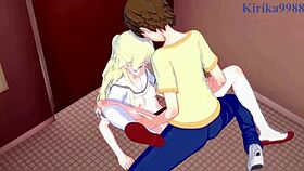 Kasumi Nomura And Olivia And Chisato Higuchi Intense Futanari Sex - Asobi Asobase Hentai