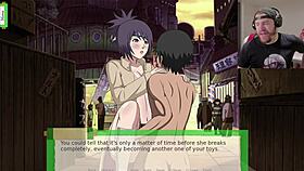 Cenas Deletadas de Hentai Naruto com Ação de Grupo Jikage Rising Sem Censura