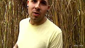 she says, 'i found this hard cock to play with outdoors in my heels'