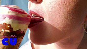 I suck ice cream like a dick