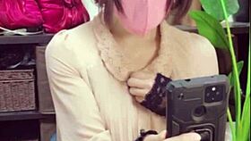 this cute guy-girl with cat ears masturbates alone