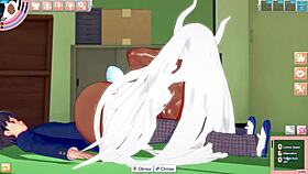 The big-ass bunny gets fucked until orgasm