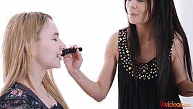 Man, this stylish guy bangs two hot beauties, Roxy Sky and Bella Mur!