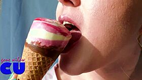 I suck ice cream like a dick