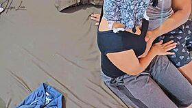 My step brother-in-law comes into my room to visit again