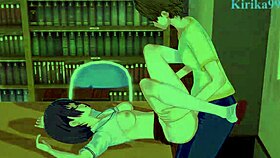 Kasumi Nomura And Olivia And Chisato Higuchi Intense Futanari Sex - Asobi Asobase Hentai