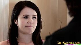 ebony teen pussy banged