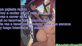 Mona catches you spying and gives instructions in anime style