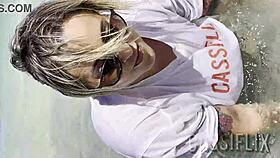 meu professor de beach tenis n�o aguentou ver minha bunda grande e ficou de pau duro durante a aula