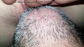 Intriguing lick of my wife's sweet little pussy by milf