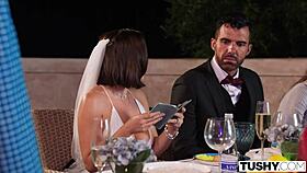 Listen, Bride Eve Tries First Anal in Hotel with Wild Doggystyle Action!