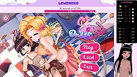 Vtuber LewdNeko plays naked in Order Us Part 1