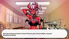 Lewd Gym 1 - Succubus Blowjob On First Day?