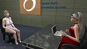 essel4 ellas interview with assfucking rough sex game