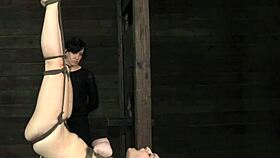 Watch Dixon Mason endure femdom torment with caning and bondage