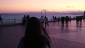 Young russian chick learned to make a deep blowjob!