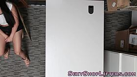 Hey, check out this asian teen taking a facial