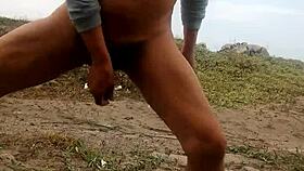 Gay Guy Masturbates Hard!