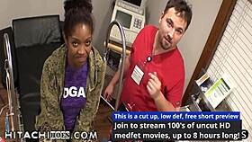 Doctor Tampa Gives Lotus Lain Vibrator Orgasms During Physical