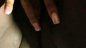 i watch this hot pussy get cum on clit voyeur style