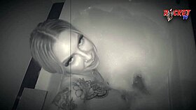 Soft Cassidy Luxe Teases with Wet Pussy by the Pool