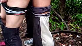 i join guys in forest orgy