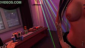 jozie dark halloween tease in sims 4 porn video